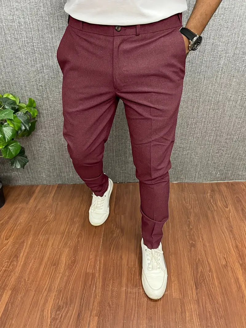 Josh - Pantaloni Semi-Formali cu Confort Elegant