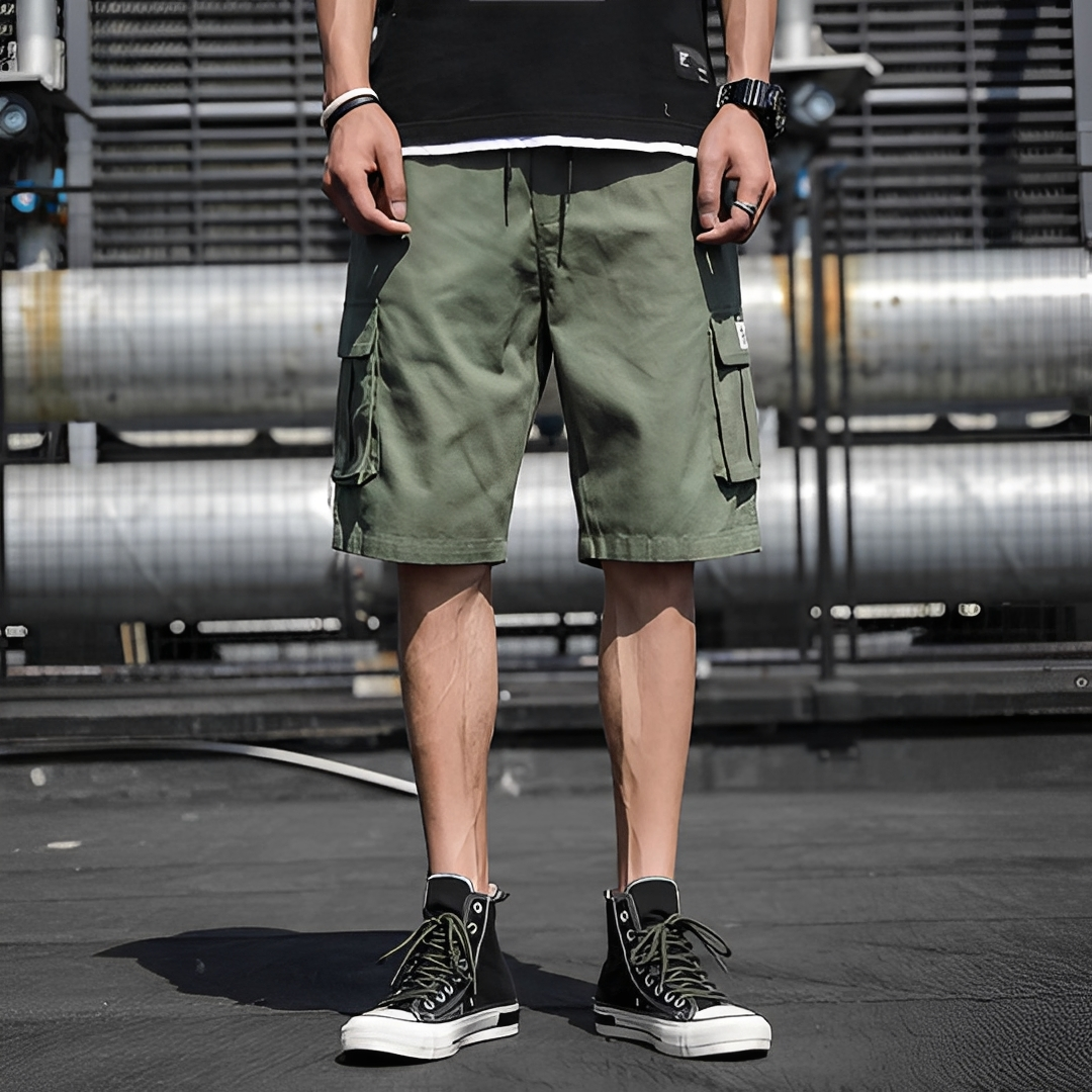 Anjo - Pantaloni scurți cargo eleganți pentru bărbați