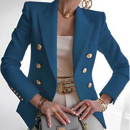 Shelley - Sacou lejer cu nasturi pentru femei