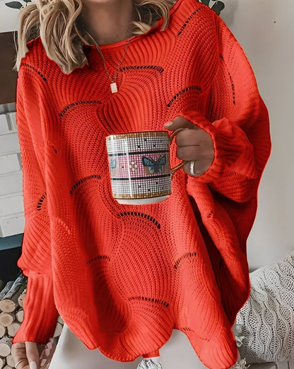 Kassandra - Pulover stilizat, cu decupaj, pentru femei