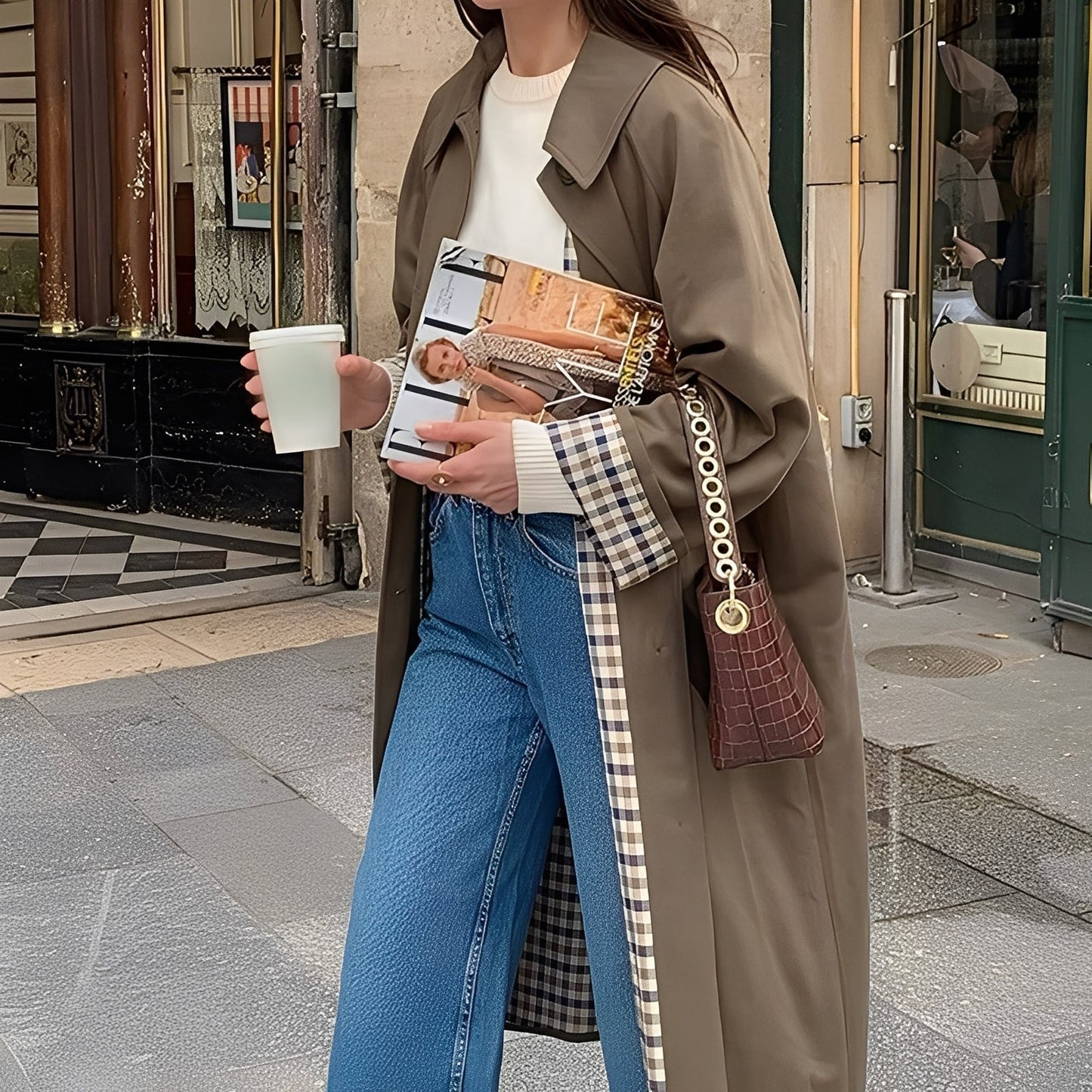 Connie - Trenci modern lung pentru dame