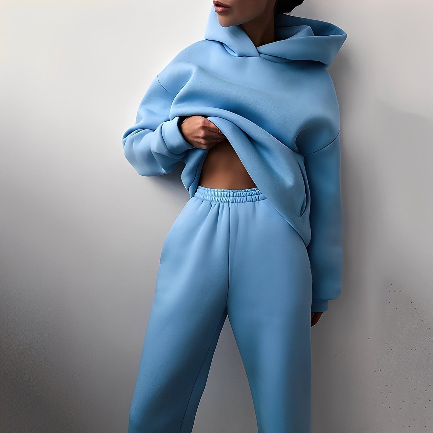 Wenona - Set lejer de timp liber cu glugă pentru femei