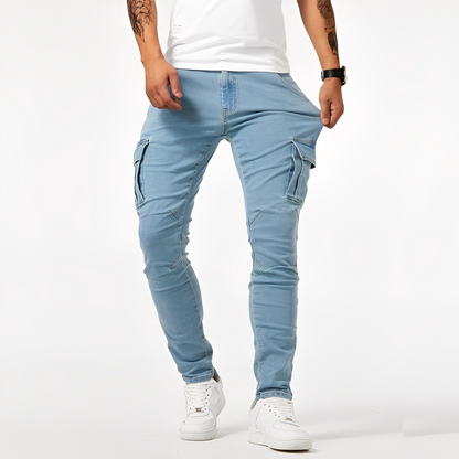 Clarence - Pantalon cargo elastic pentru bărbați