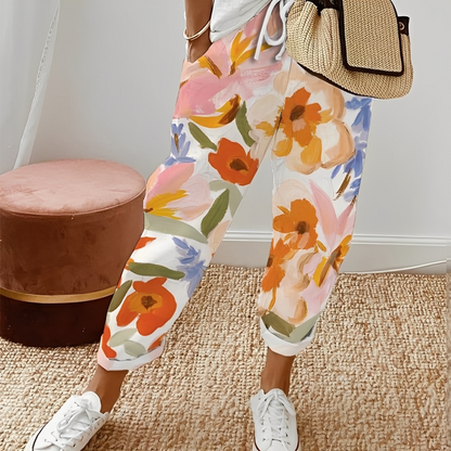 Jacintă - Pantalon confortabil cu cordon ajustabil pentru femei