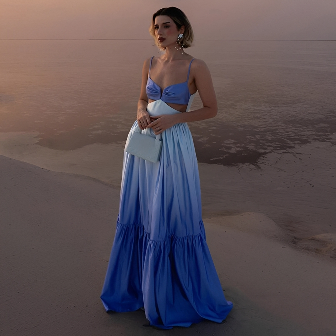 Corina - Rochie Lungă Elegantă Cami