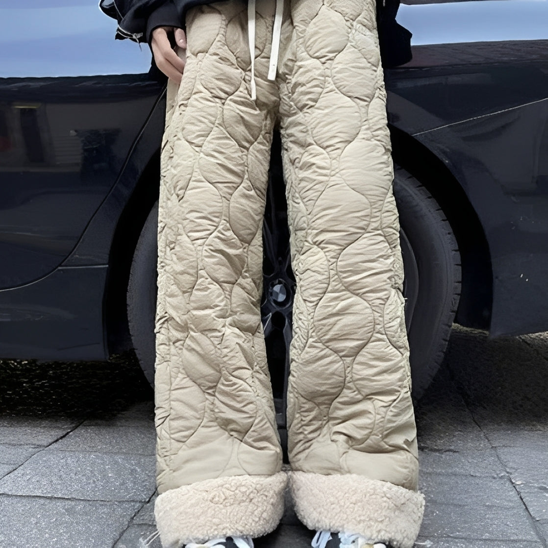 Charlie - Călduroasă, pantaloni din fleece căptușiți pentru bărbați