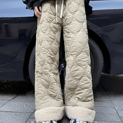 Charlie - Călduroasă, pantaloni din fleece căptușiți pentru bărbați