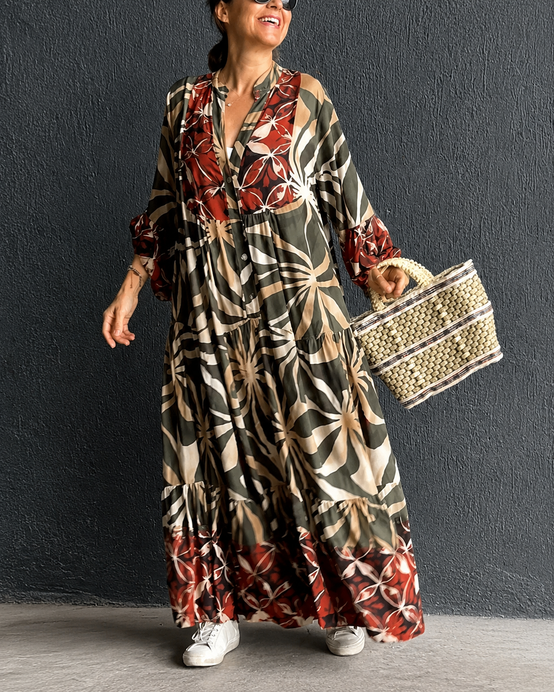 Zeudi - Rochie Bohemiană Elegantă