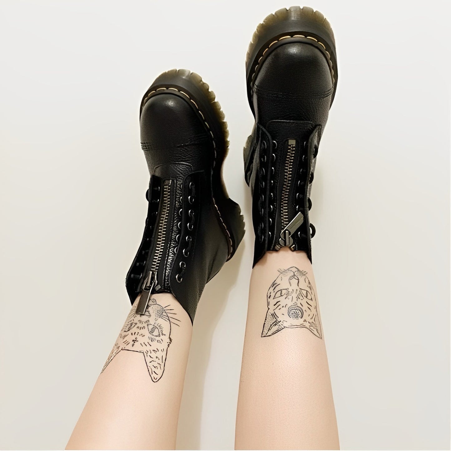 Payton - Cizme casual cu toc gros pentru femei