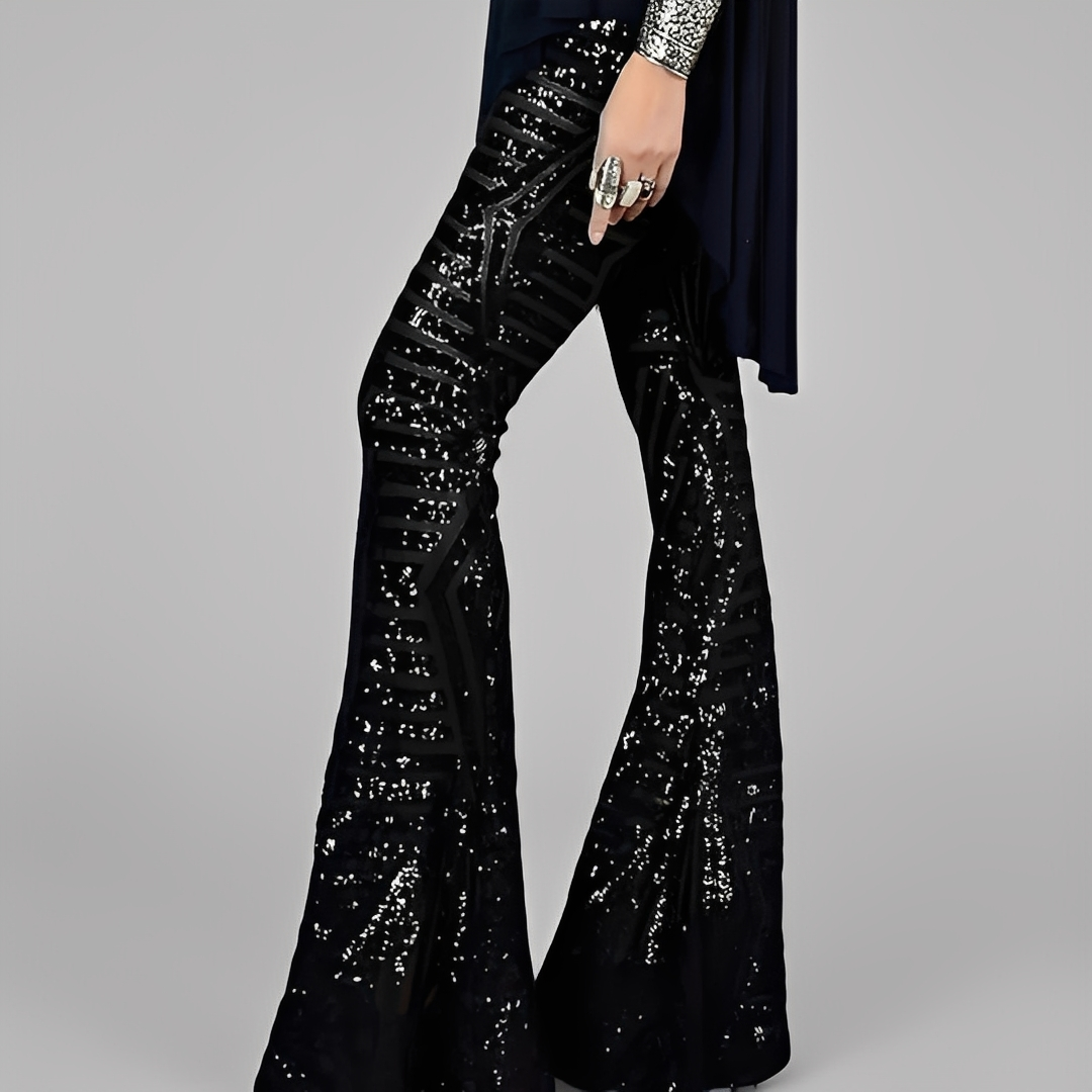 Aaralyn - Pantalon elegant evazat pentru femei