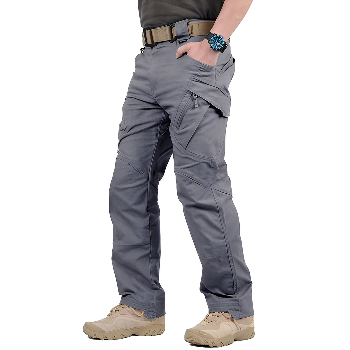 Roshan - Pantaloni cargo confortabili