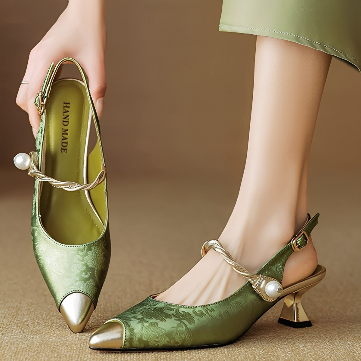 Maddie - Sandalete elegante cu toc stiletto pentru dame