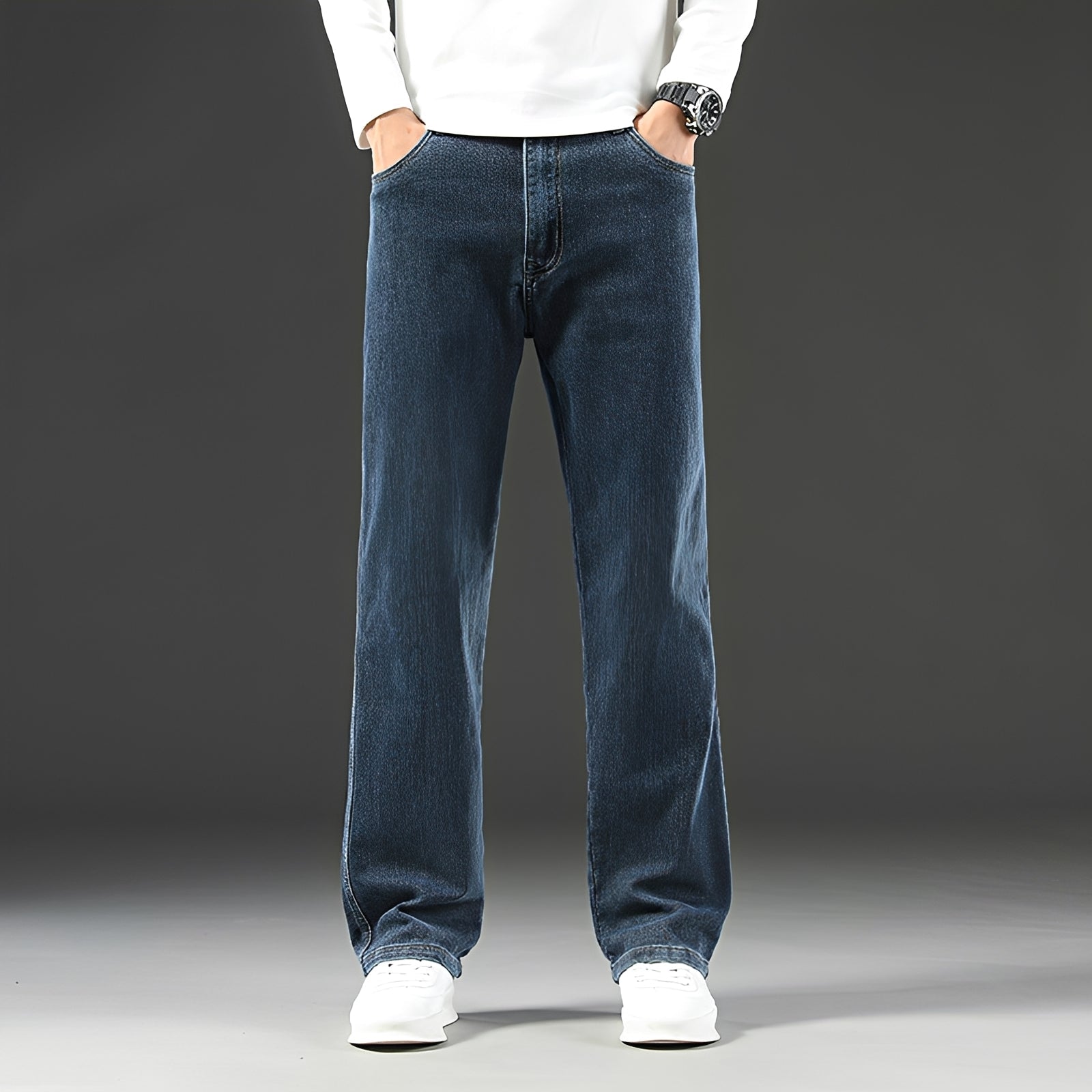 Louie - Blugi Casual Fit Stretch