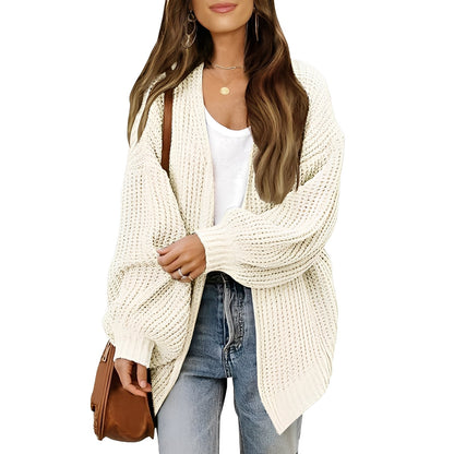 Nelly - Cardigan lejer, fără închidere, pentru femei