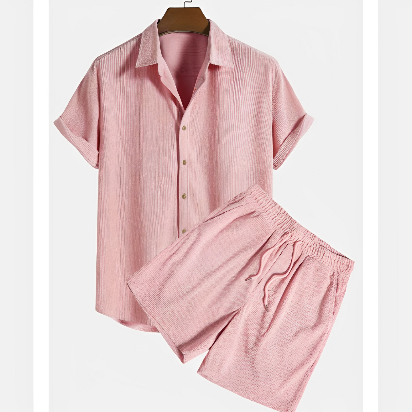 Charley - Set casual din două piese din catifea pentru bărbați