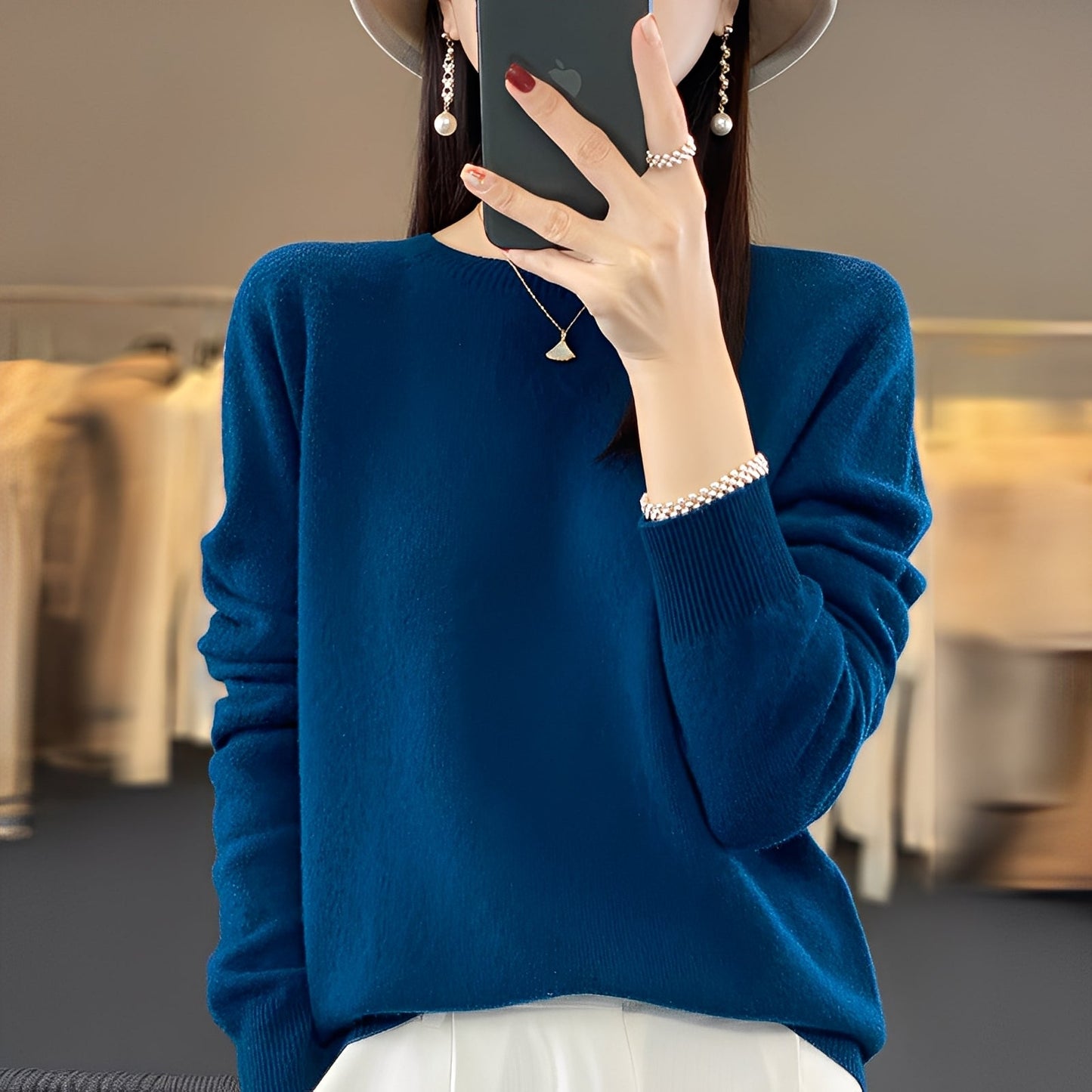 Cheyanne - Pulover elegant din cashmere pentru femei