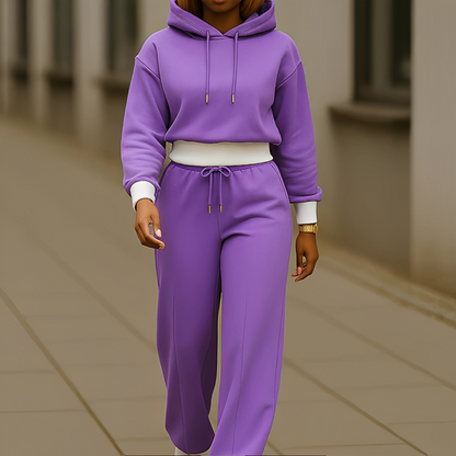 Chelie - Set pentru femei cu hanorac și pantaloni