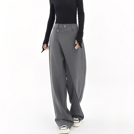 Alexandrine - Pantalon larg modern pentru femei