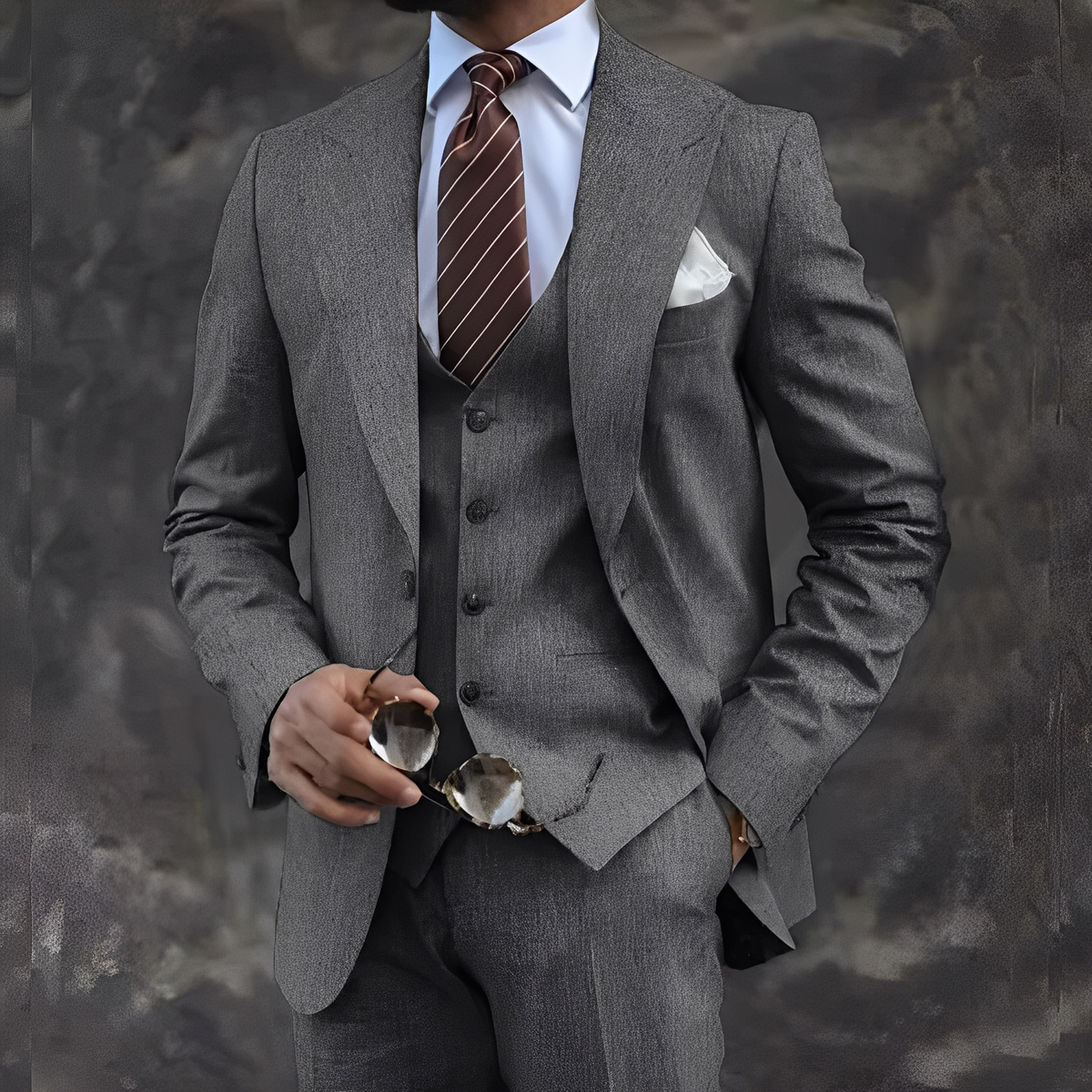 Elwyn - Set de costum elegant în trei piese
