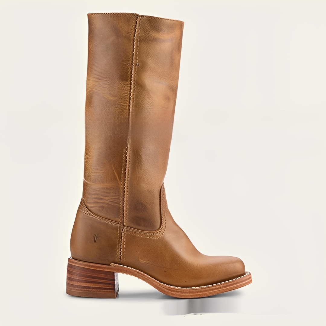 Marcelle - Cizme tradiționale până la jumătatea gambelor pentru femei