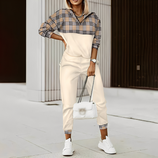 Hollie - Trening stilat cu fermoar pentru femei