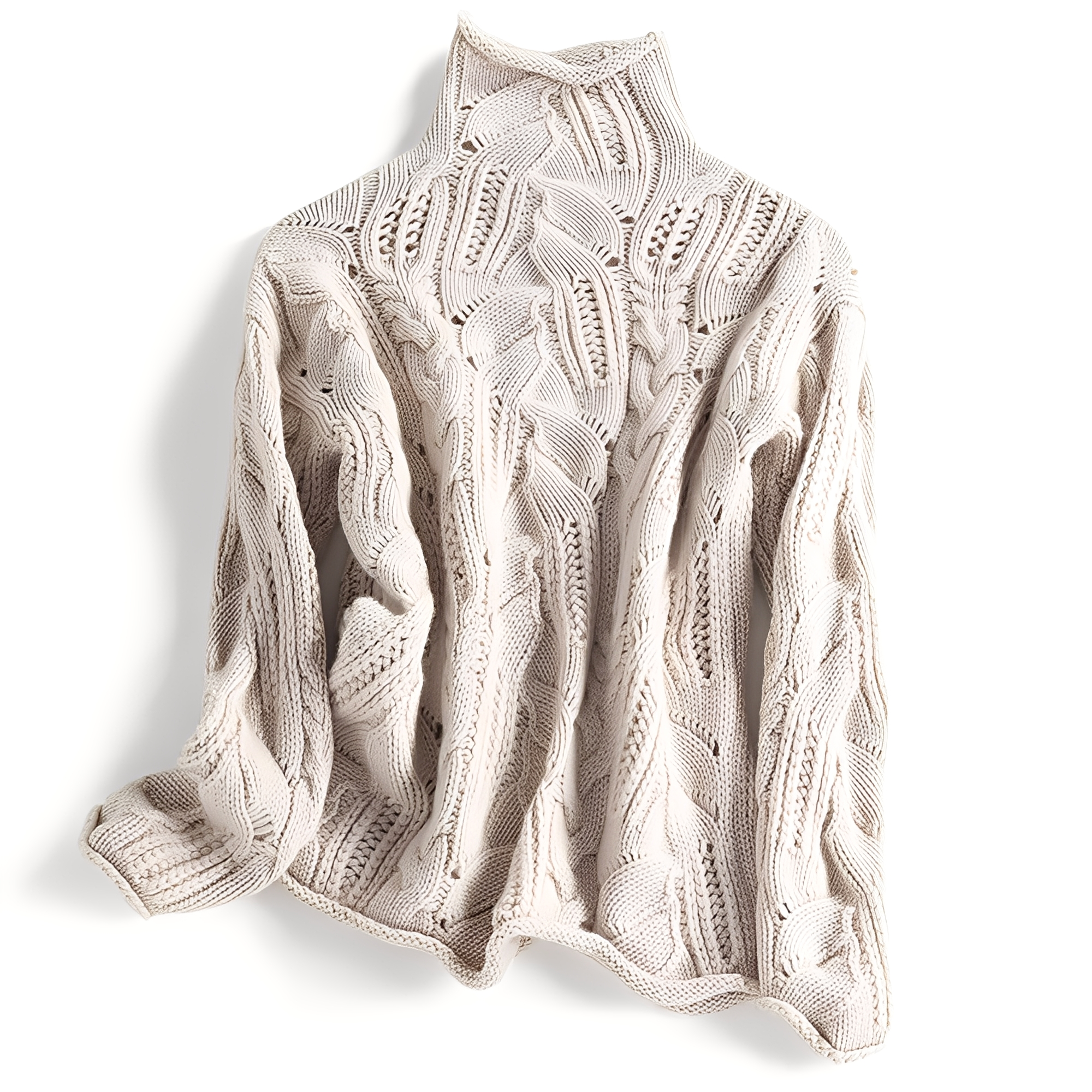 Remy - Pulover cashmere cu decupaje pentru femei