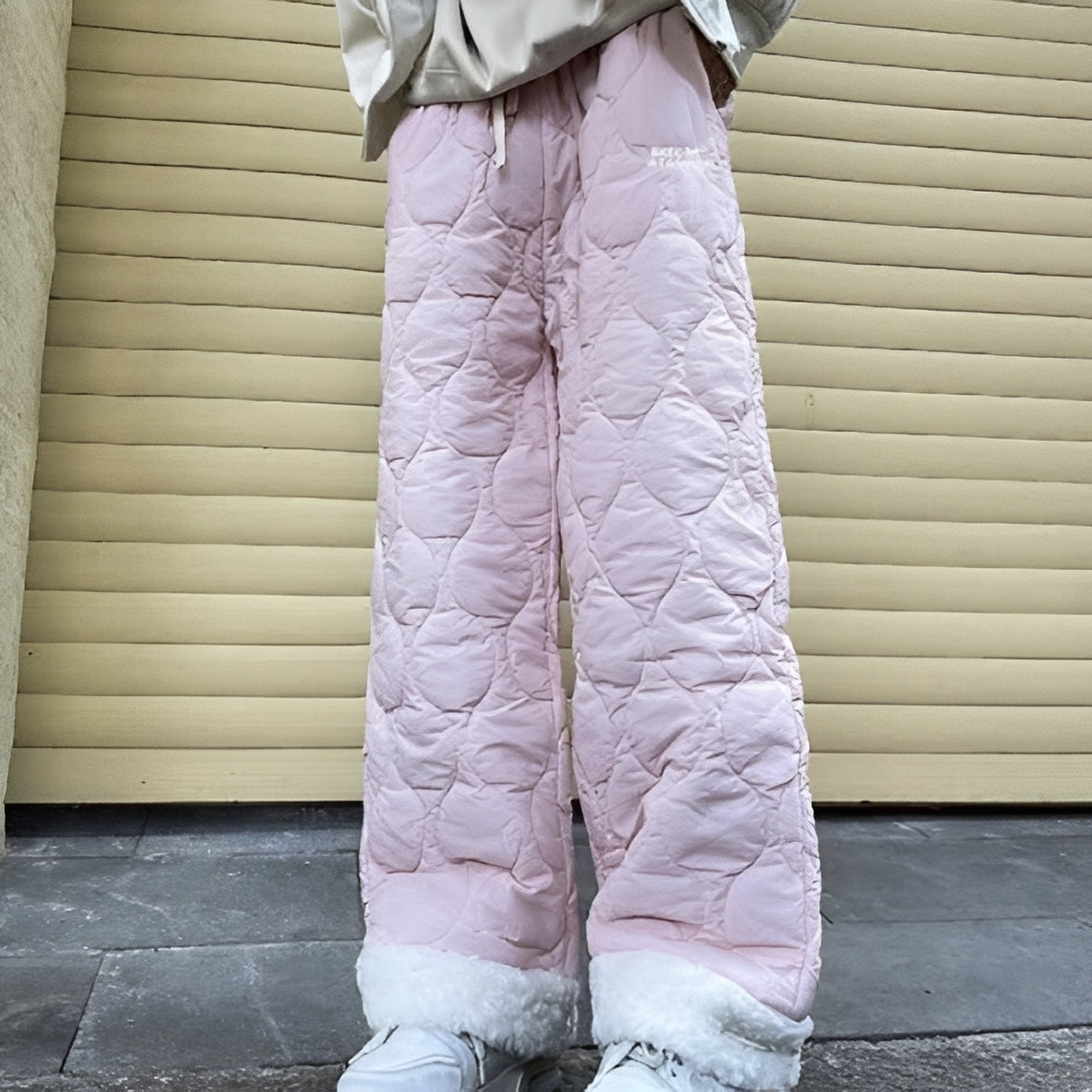 Charlie - Călduroasă, pantaloni din fleece căptușiți pentru bărbați