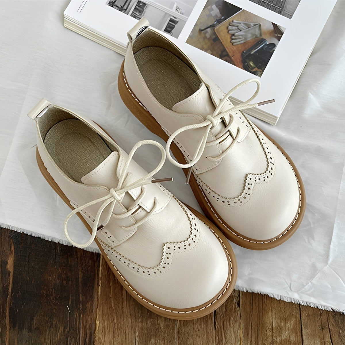 Vanessa - Pantofi clasici Oxford pentru femei