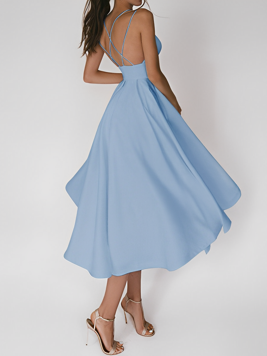 Colline – Rochie feminină cu bretele subțiri pentru zile călduroase