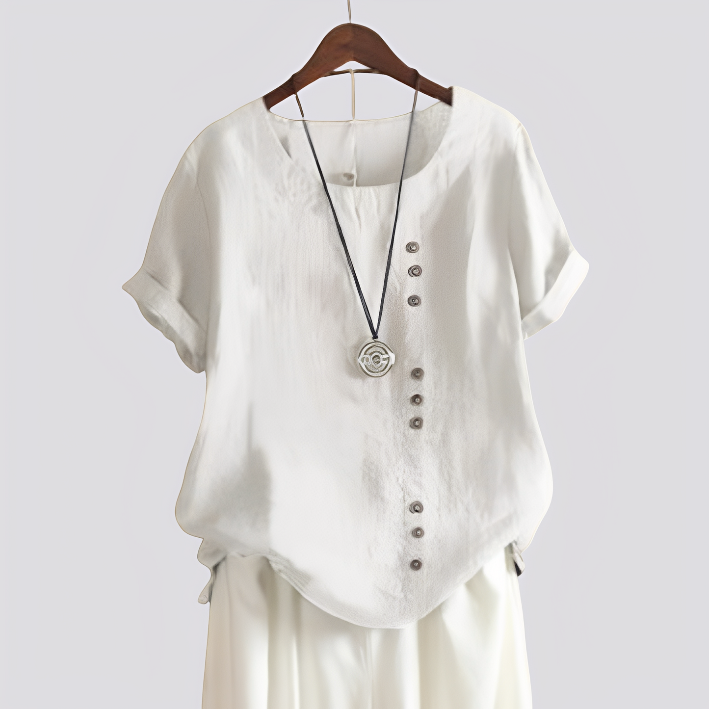 Isabelle - Tricou confortabil cu mâneci scurte pentru femei