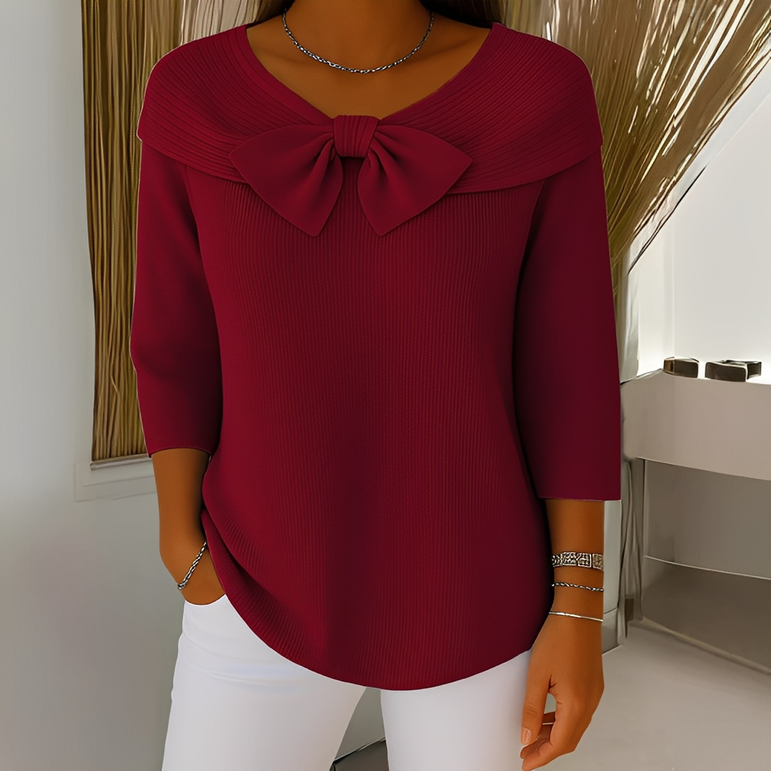 Anina - Pulover elegant din tricot pentru femei