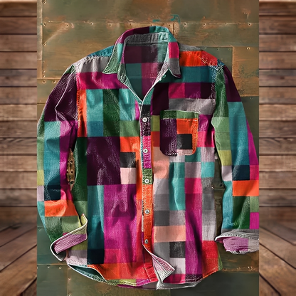 Gontran - Cămașă stilată cu buzunar util pentru bărbați