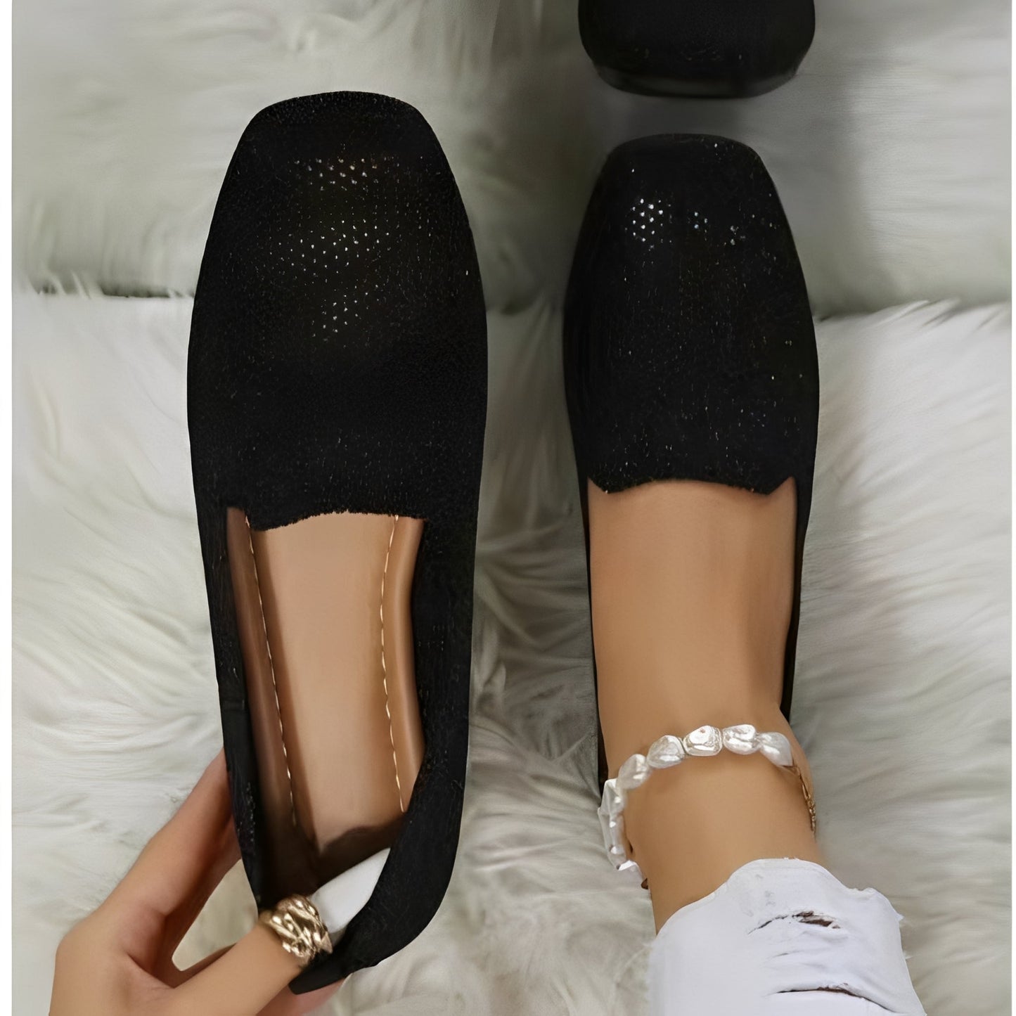 Joanna - Pantofi de ocazie cu talpă antiderapantă pentru femei