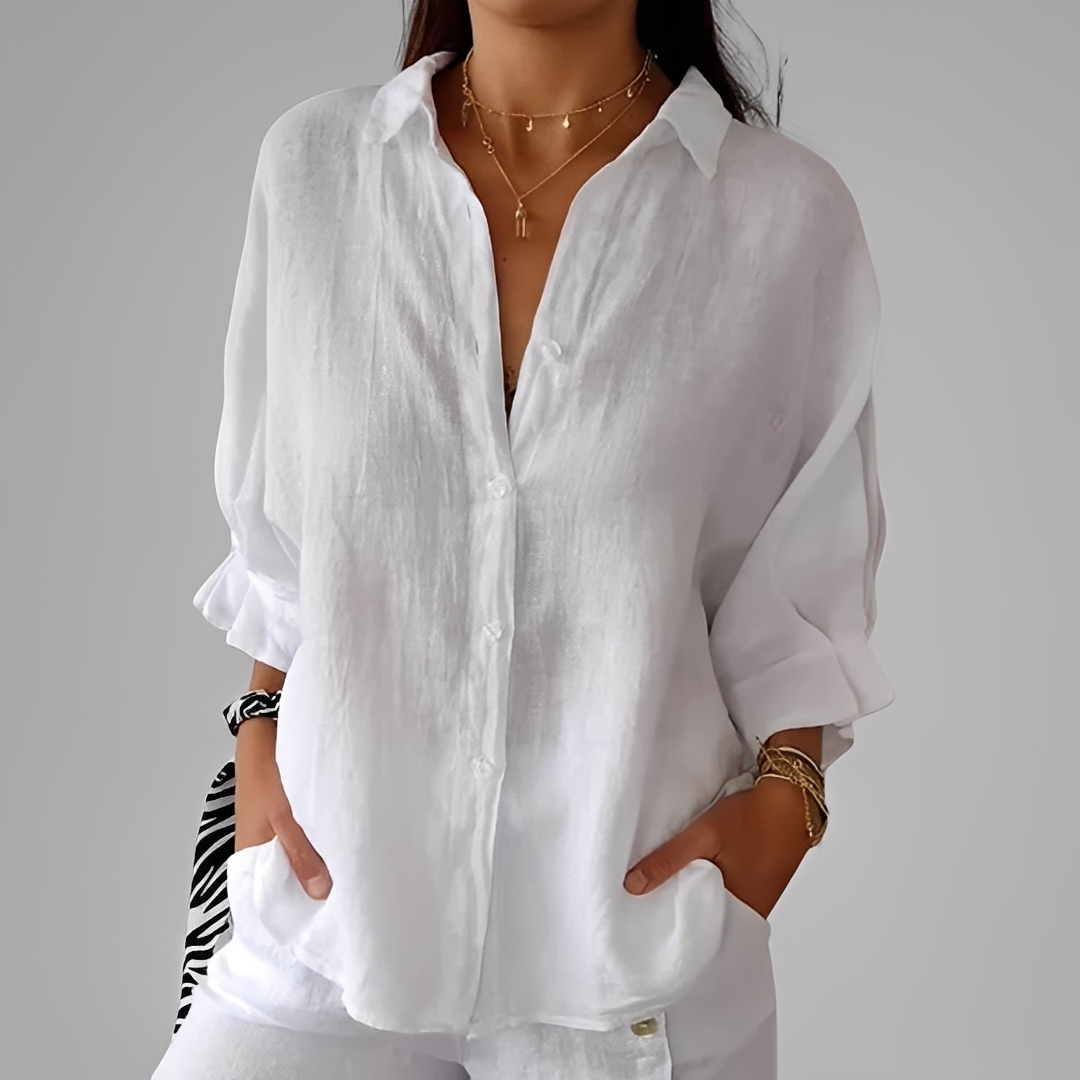 Antoinete - Bluza rafinata cu mâneci lungi pentru femei