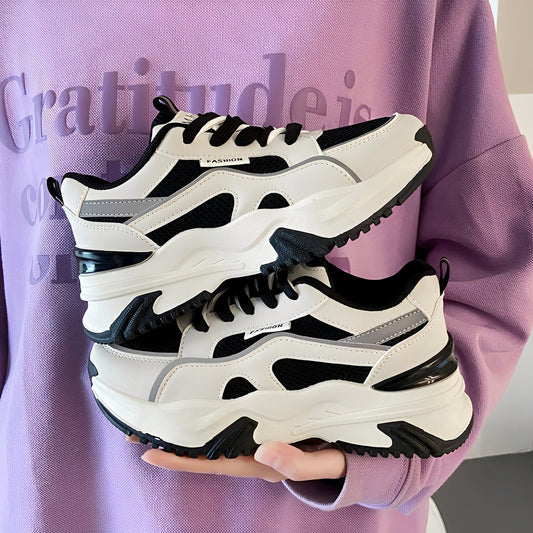 Rachel - Sneaker Mesh Casual cu Toc Înalt pentru Dame