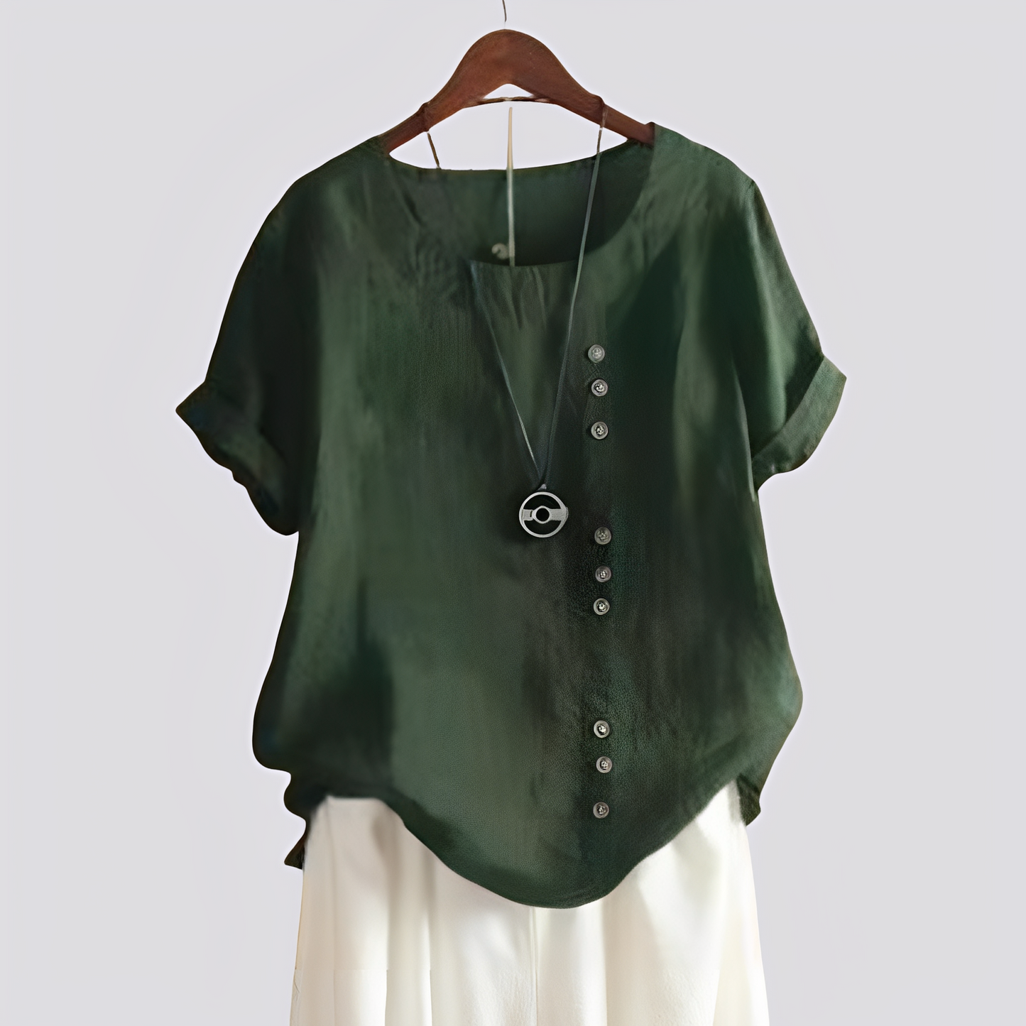 Isabelle - Tricou confortabil cu mâneci scurte pentru femei