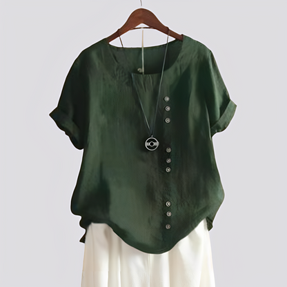 Isabelle - Tricou confortabil cu mâneci scurte pentru femei