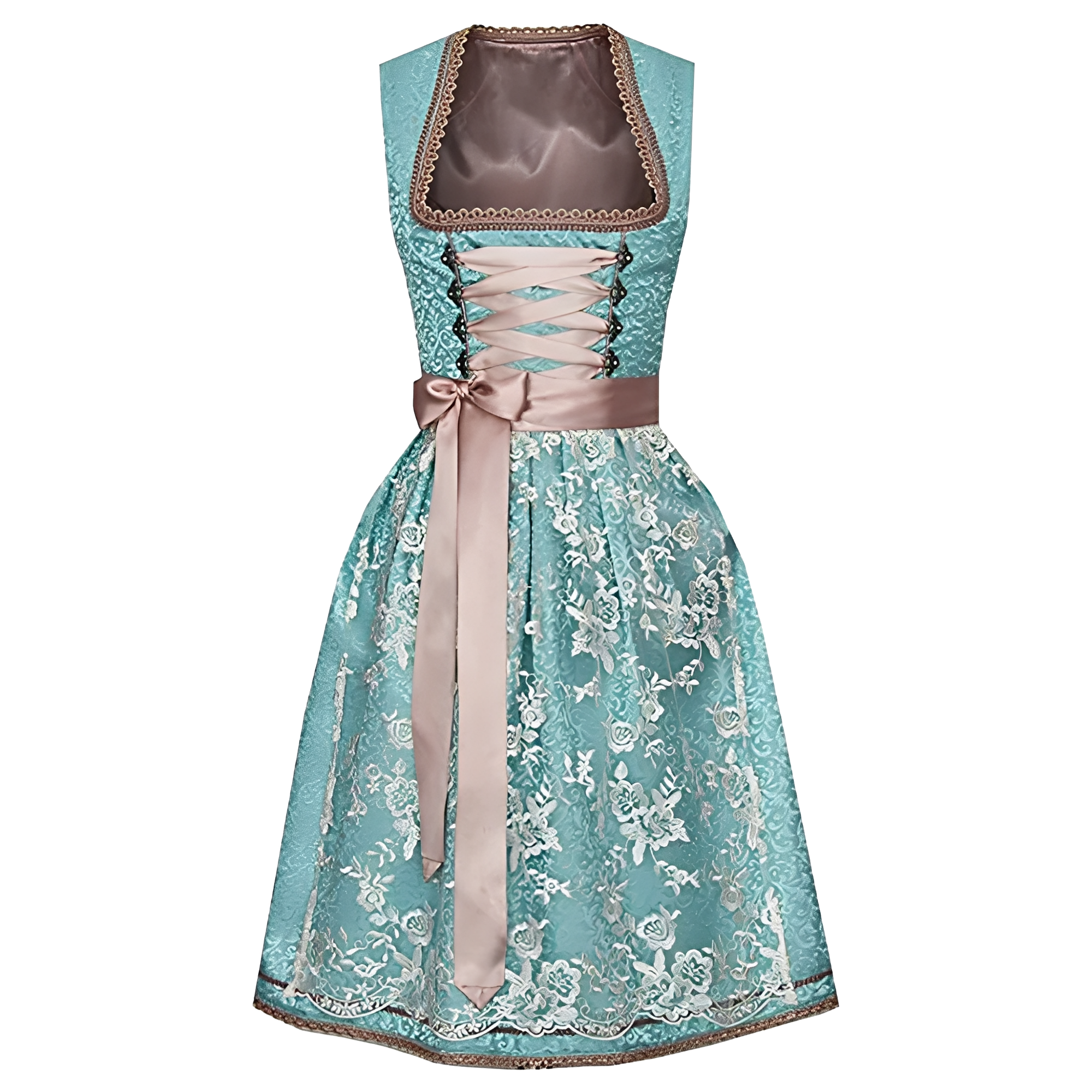 Zella - Rochie dirndl elegantă din dantelă
