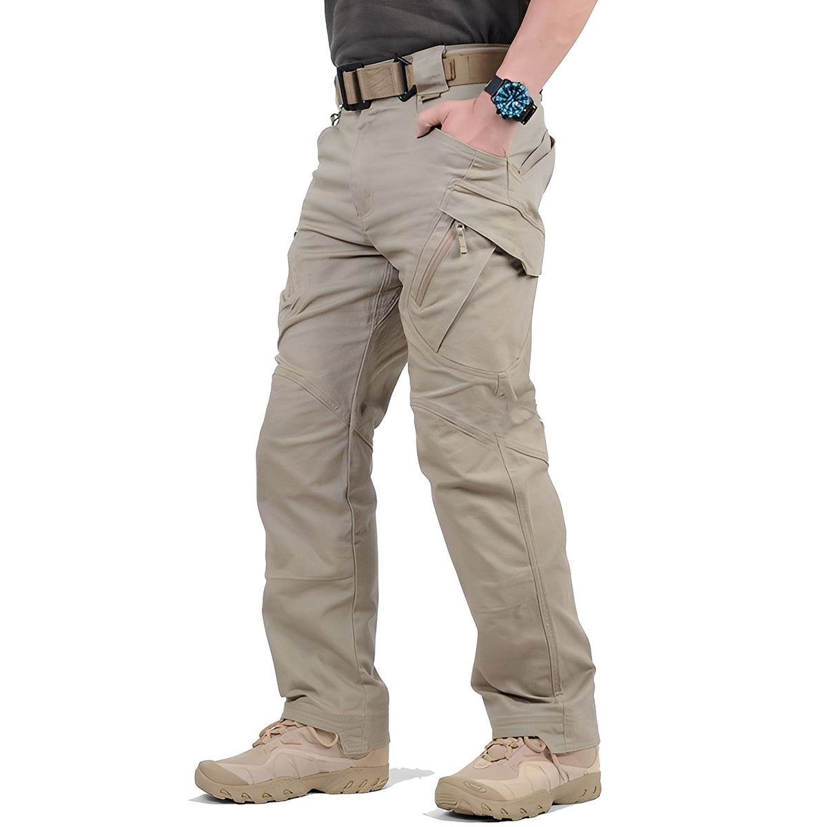 Roshan - Pantaloni cargo confortabili