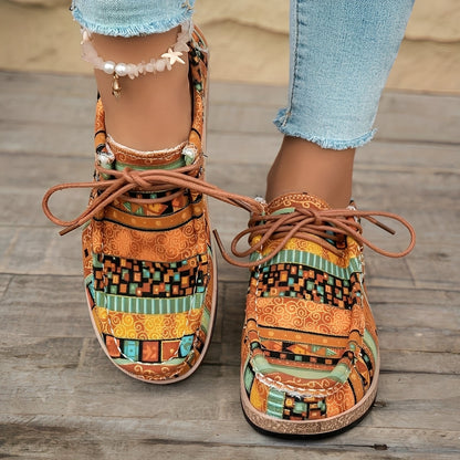 Shanice - Artistice, confortabile sneaker cu amortizare pentru dame