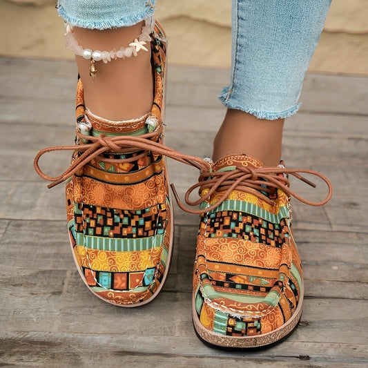 Shanice - Artistice, confortabile sneaker cu amortizare pentru dame