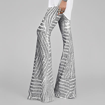 Aaralyn - Pantalon elegant evazat pentru femei