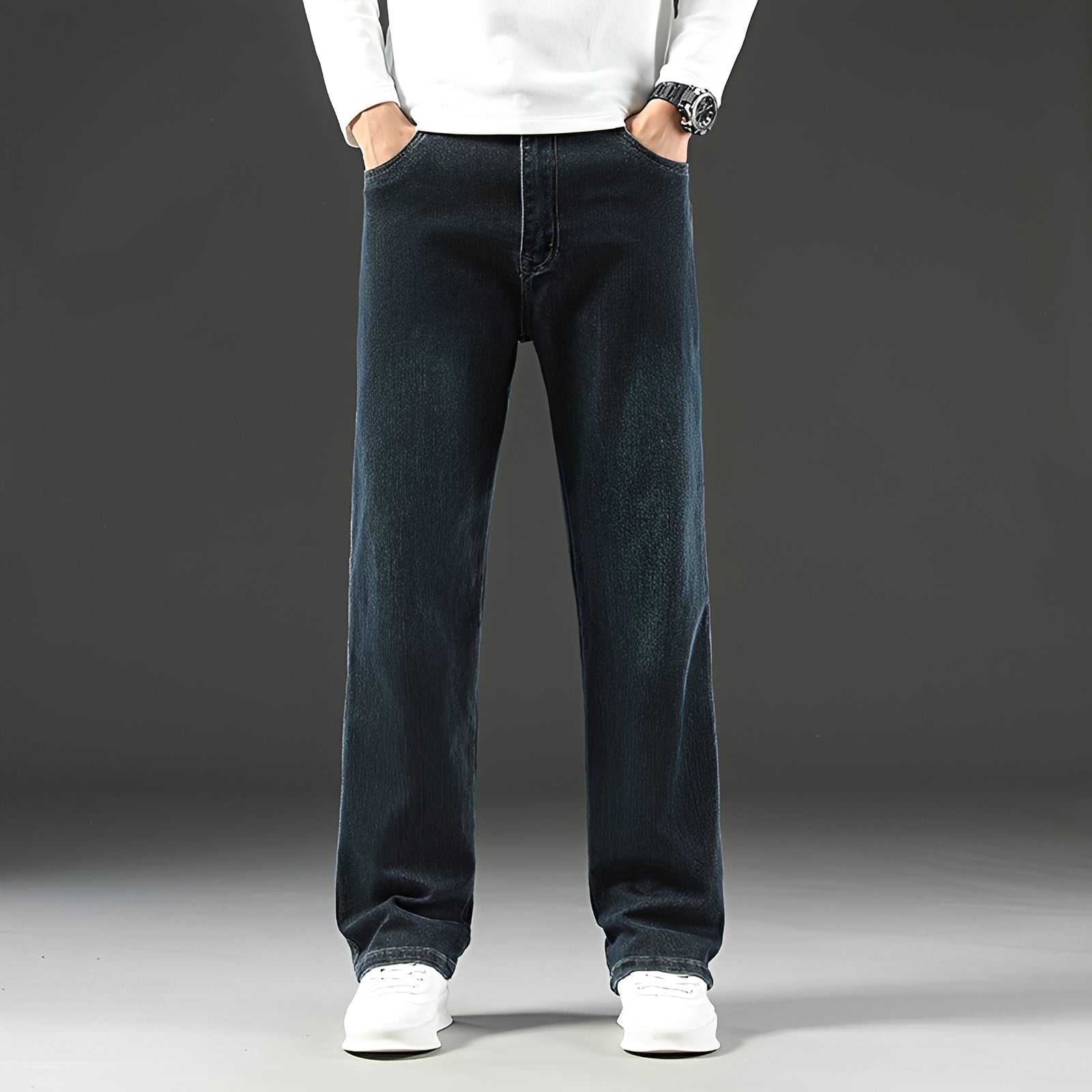 Louie - Blugi Casual Fit Stretch