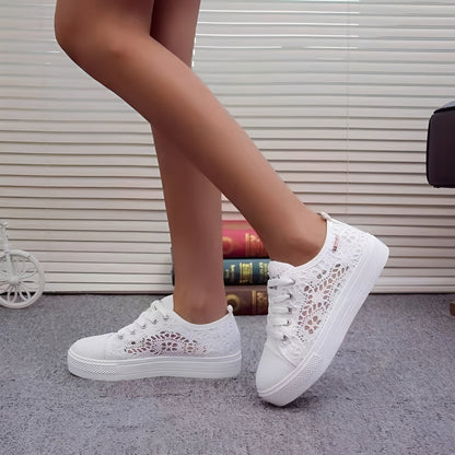 Jesse - Sneaker casual cu șireturi și talpă platformă pentru femei