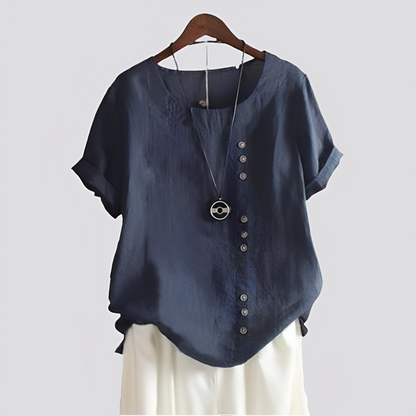 Isabelle - Tricou confortabil cu mâneci scurte pentru femei