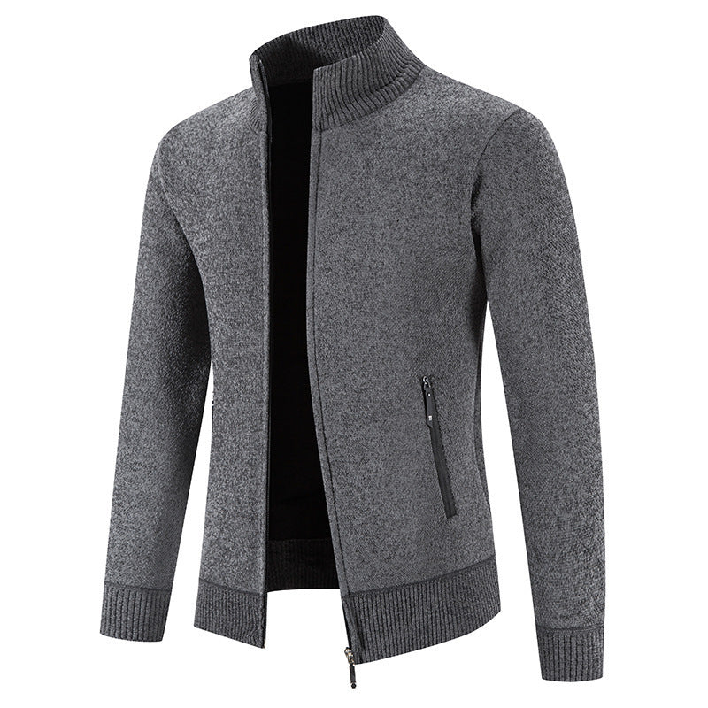 Dwayne - Pulover fleece elegant și moale pentru bărbați