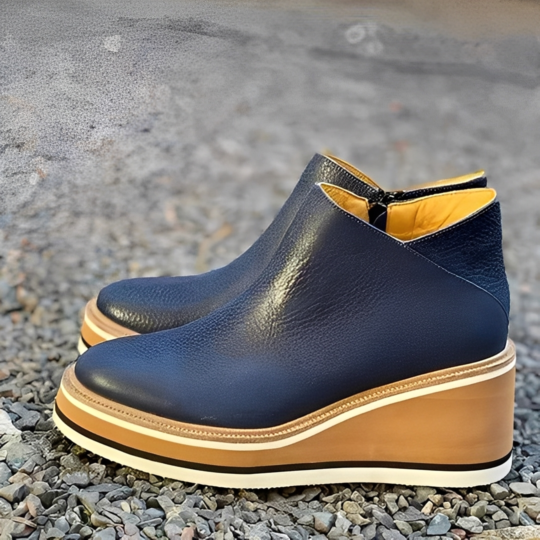 Lyana - Botine de iarnă cu fermoar pentru femei