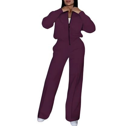 Nina - Set modern de lounge din două piese pentru femei