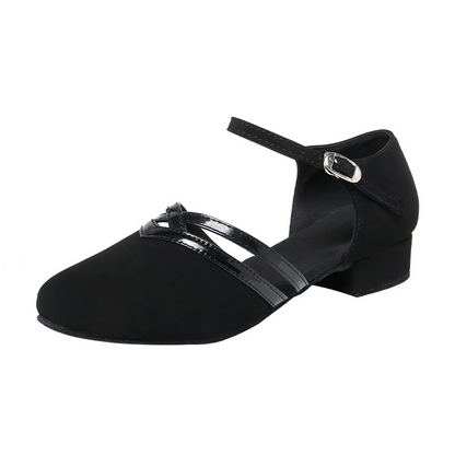 Alexandra - Eleganți pantofi de dans cu toc jos pentru femei