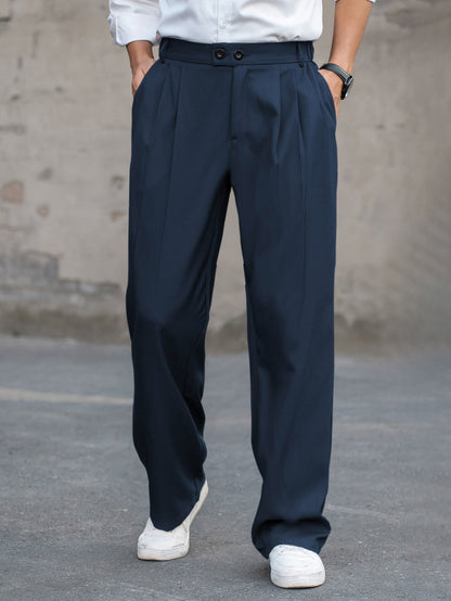 Dexter - Pantaloni casual cu picior larg pentru bărbați